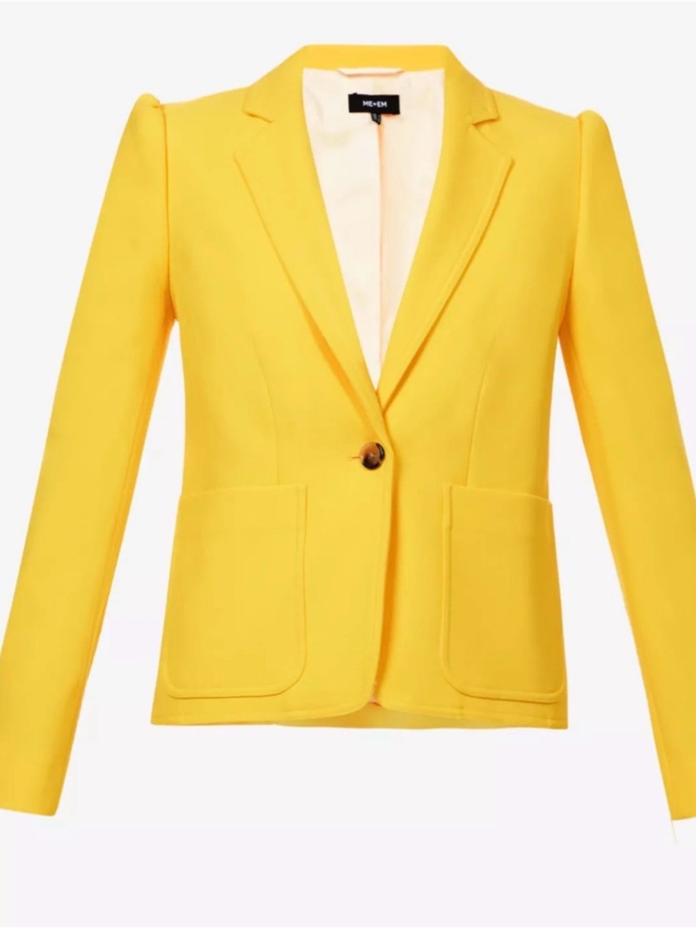 Yellow ME+EM Blazer